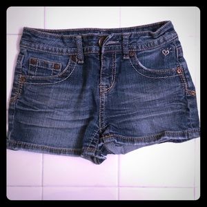 Girls Justice Jean shorts